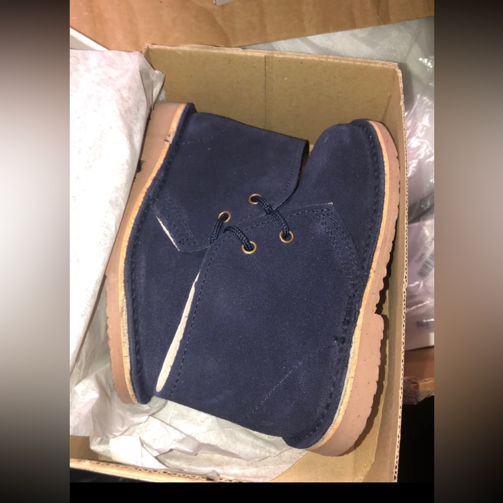 Childrenchic genuine leather boots navy boys 22 Europe made in Spain